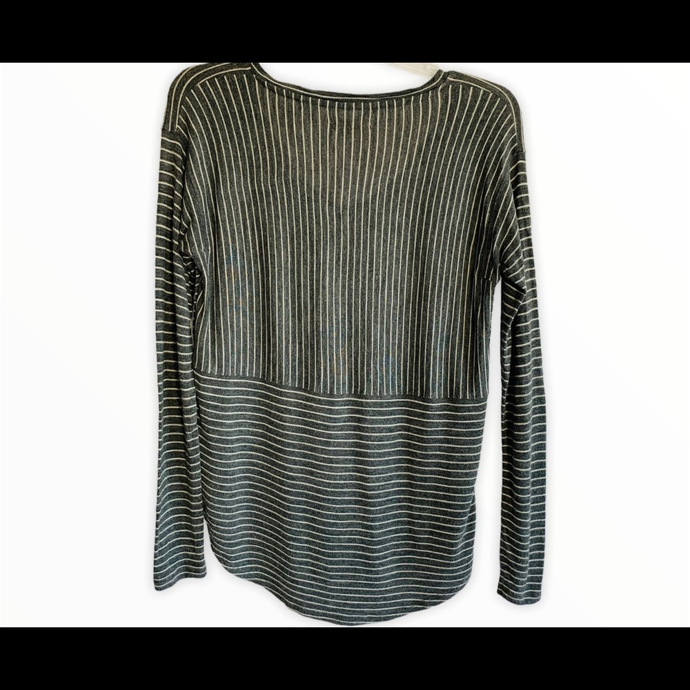 Madewell Anthem Charcoal Gray Top Sz XS - Picture 2 of 3